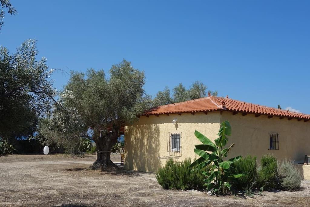 House By The Sea At Skaloma, Loutraki Villa Limni Vouliagmenis Exterior foto